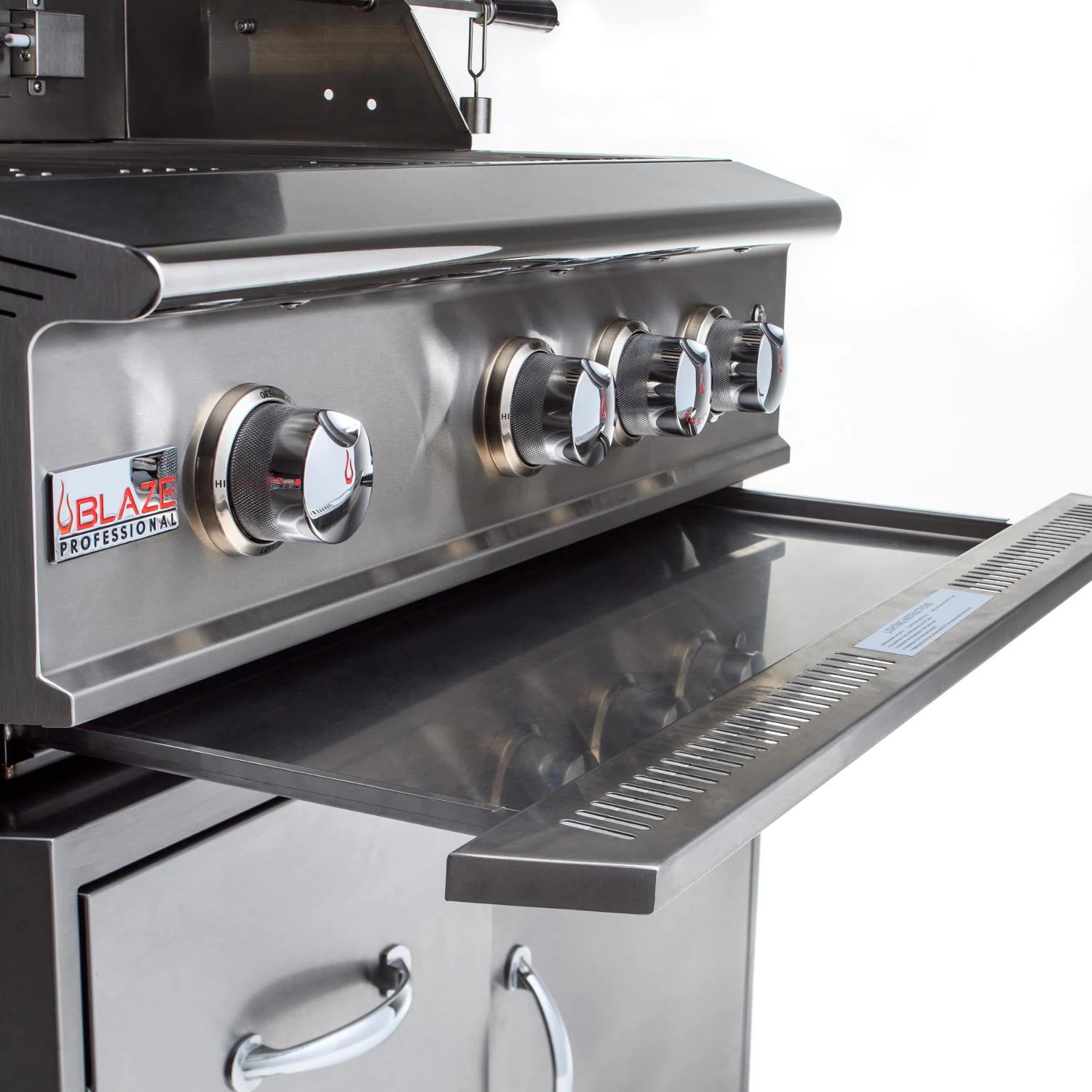 Blaze Professional LUX 44 ιντσών ψησταριά προπανίου αερίου 4 καυστήρων με πίσω καυστήρα υπερύθρων - BLZ-4PRO-LP
