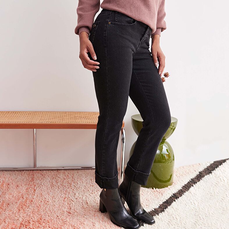 Svarte damejeans