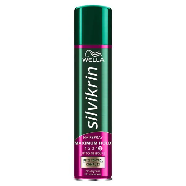 Wella Silvikrin Maximum Hold Haarspray, 250 ml