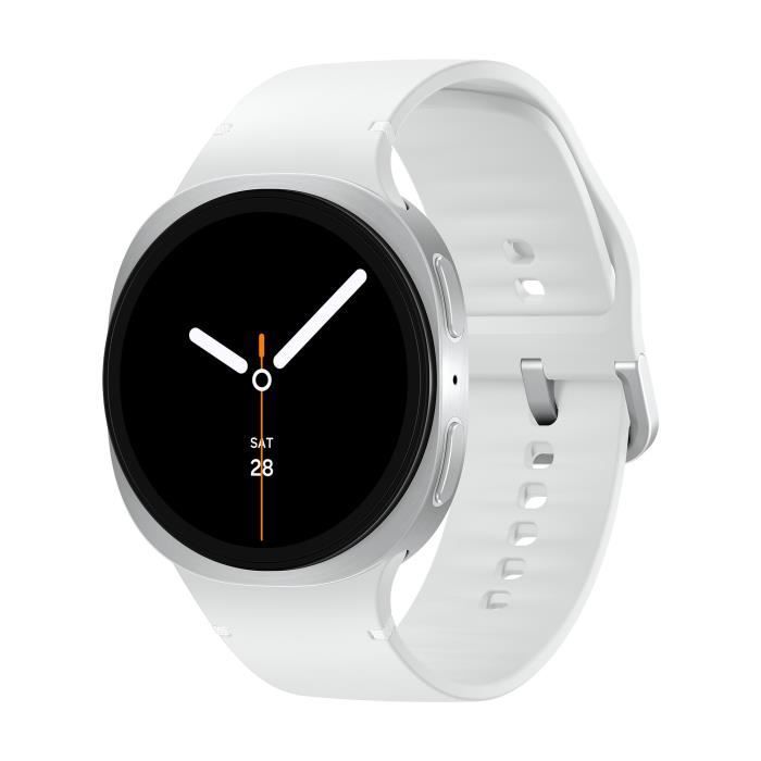 Smartwatch Samsung Galaxy Watch8 Bluetooth da 44 mm, colore argento.