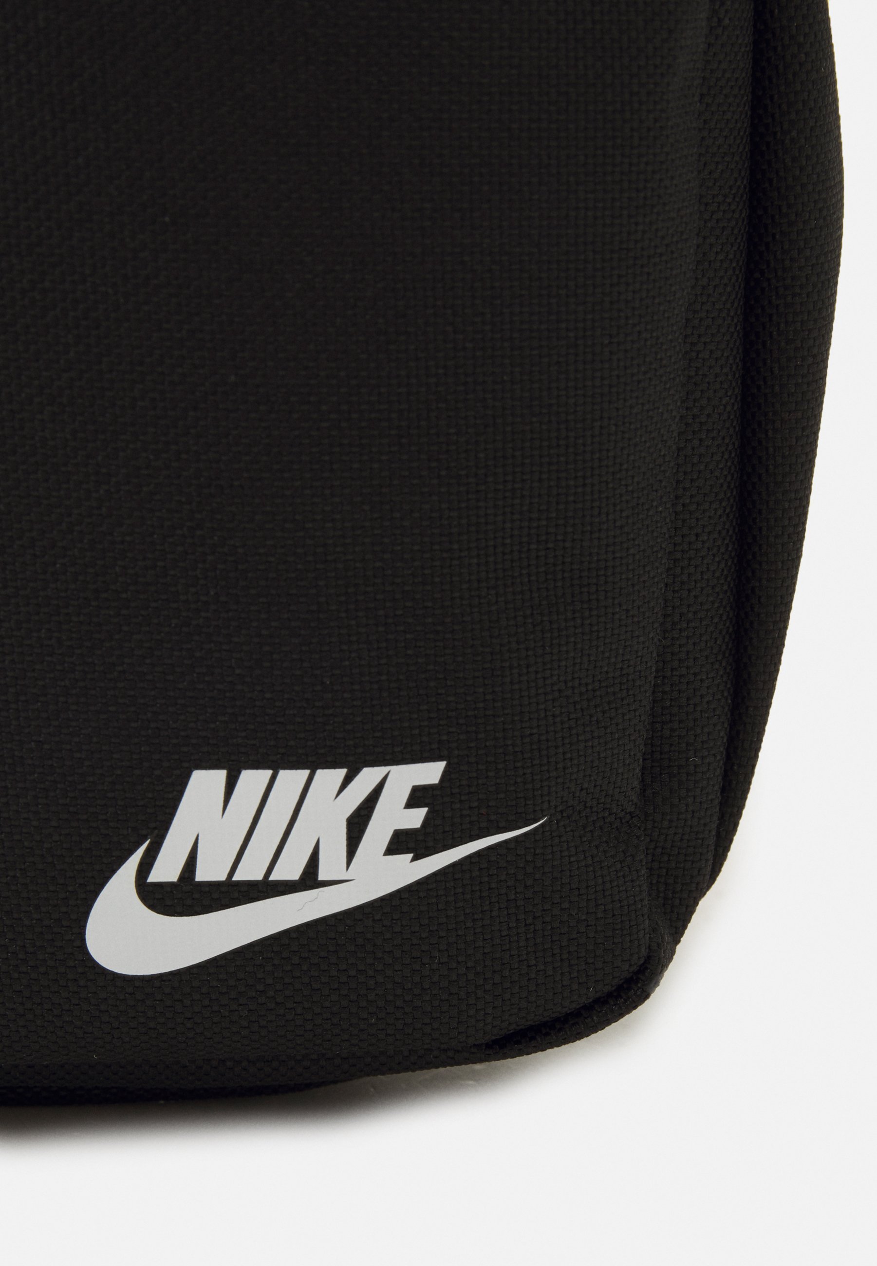 Nike Sportswear HERITAGE CROSSBODY UNISEX - Crossbodytas - zwart/zwart/wit