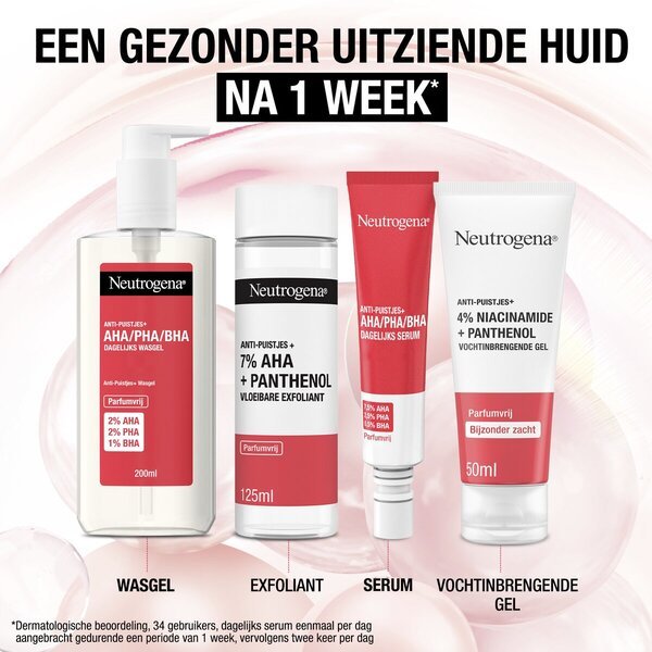 Neutrogena Anti-Blemish+ 4% niacínamid + pantenol hydratačný gél<br>50ml - Nečistá pleť