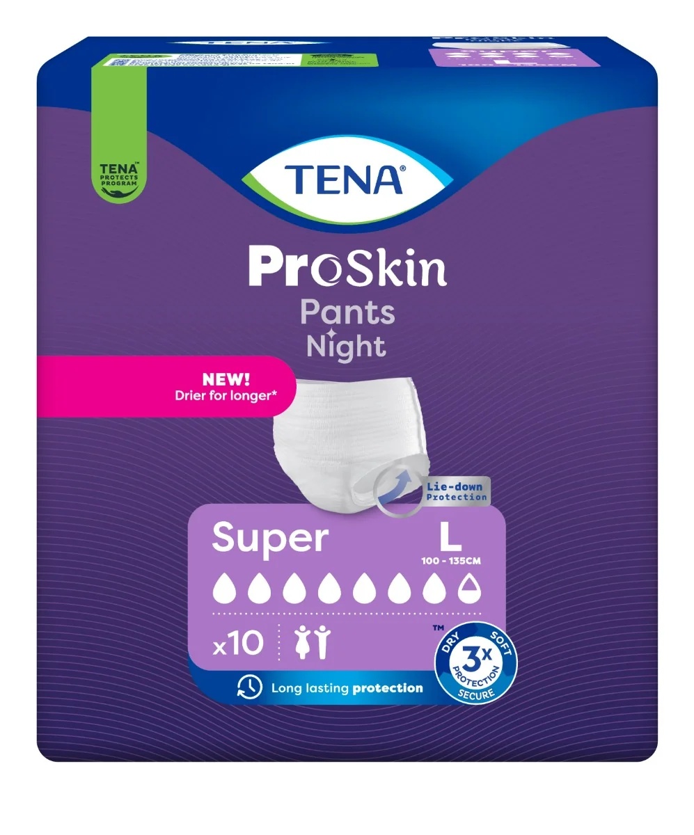 TENA Tena Pants Night Super L 10 Stück für Inkontinenz