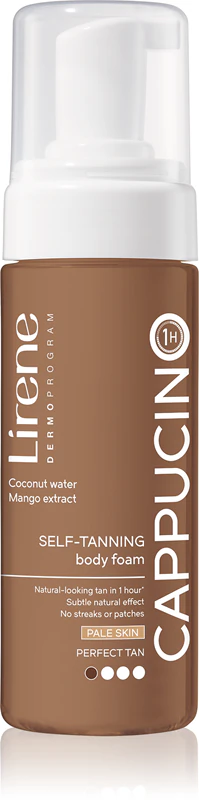 Lirene Perfect Tan bronzing foam voor een lichte huid
