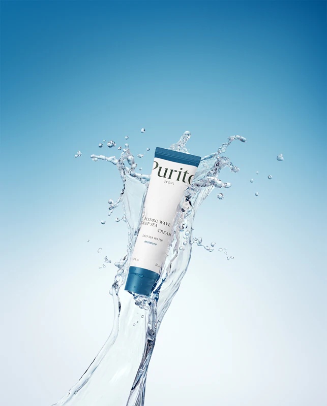 Purito Hydro Wave Deep Sea Cream mitrinošs sejas krēms pret grumbām