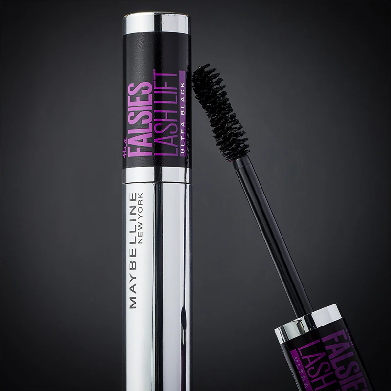Řasenka MAYBELLINE NEW YORK The Falsies Lash Lift Extra Black prodlužuje a zahušťuje řasy