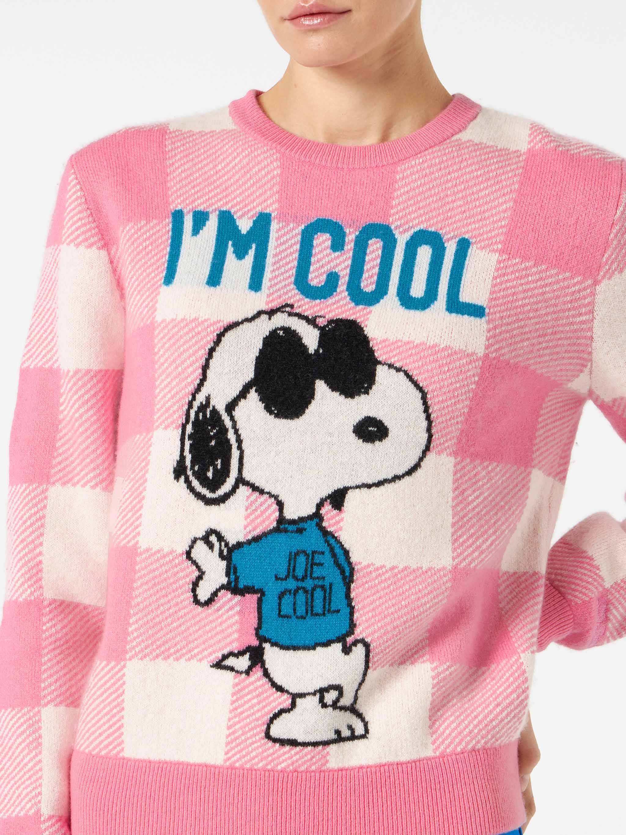 Maglione da donna con jacquard Snoopy I'm Cool | SNOOPY - EDIZIONE SPE