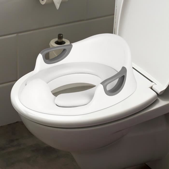Réducteur de Toilette Enfant - KEDIA - Siège d'entraînement Pot Bébé - Blanc - 4 ans - Mixte