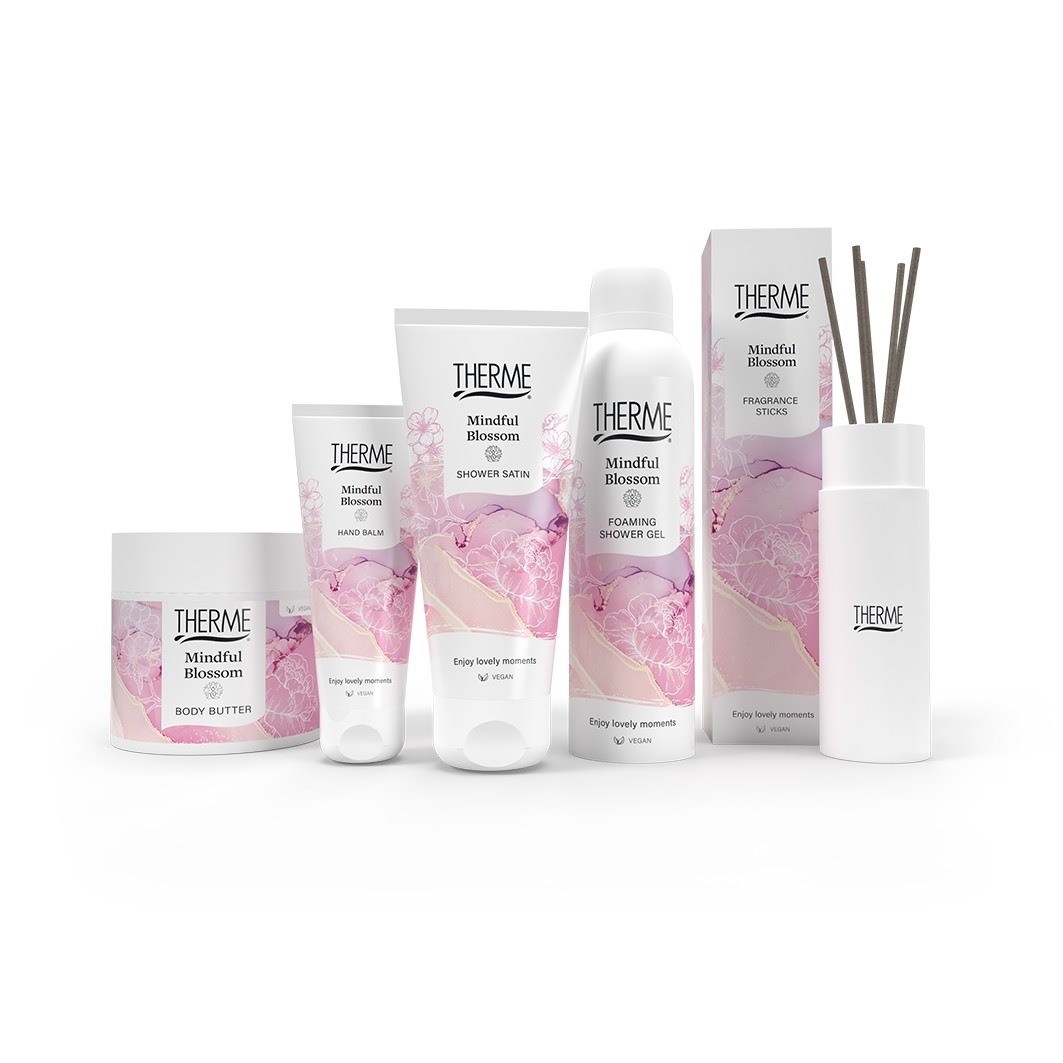 Sprchový peeling THERME Mindful Blossom - 200 ml
