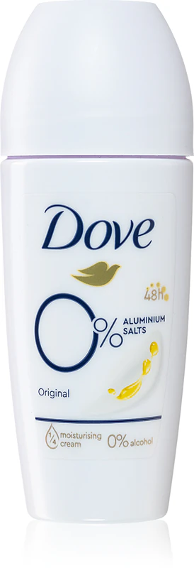 Dove 0% ALU deodorant roll-on zonder aluminium