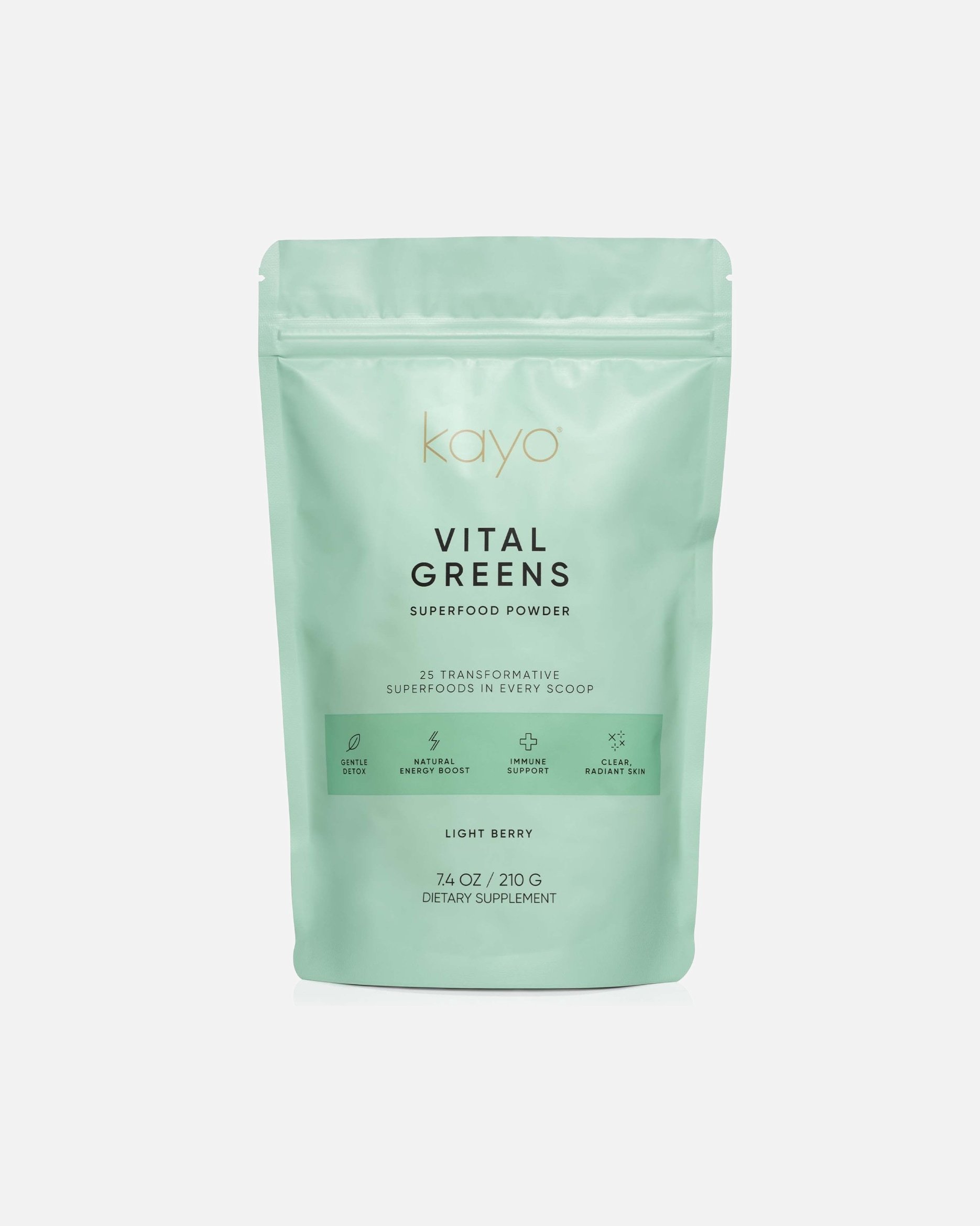 Kayo Body Care Vital Greens uztura bagātinātājs - 210 g