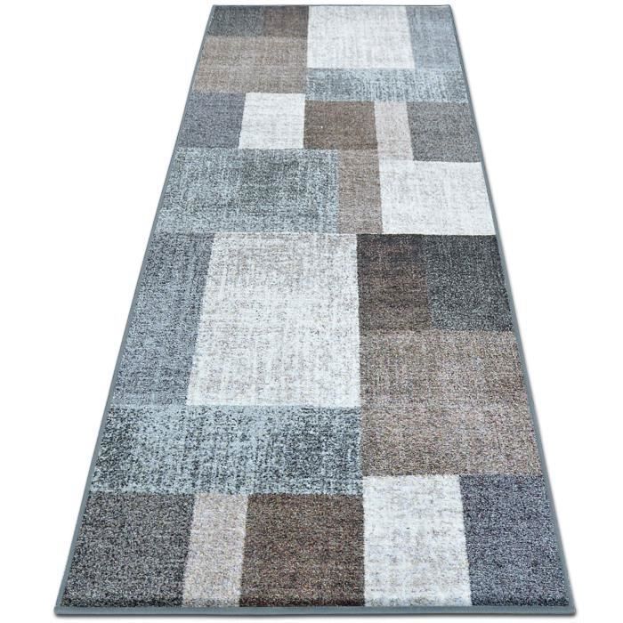Alfombra de pasillo Lucano Beige de 80 x 400 cm