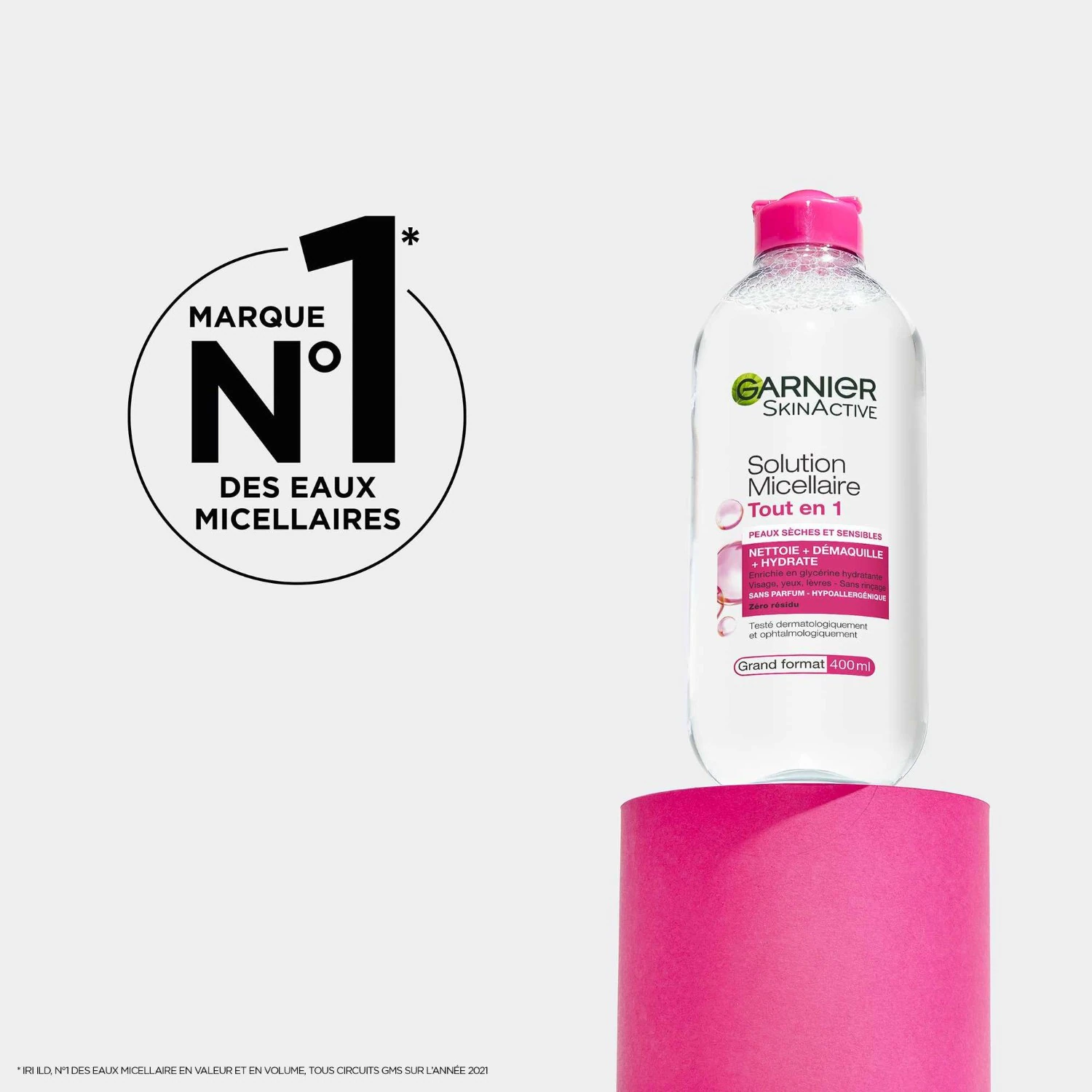 Garnier Solution Micellaire Tout En 1 Peaux Sèches et Sensibles