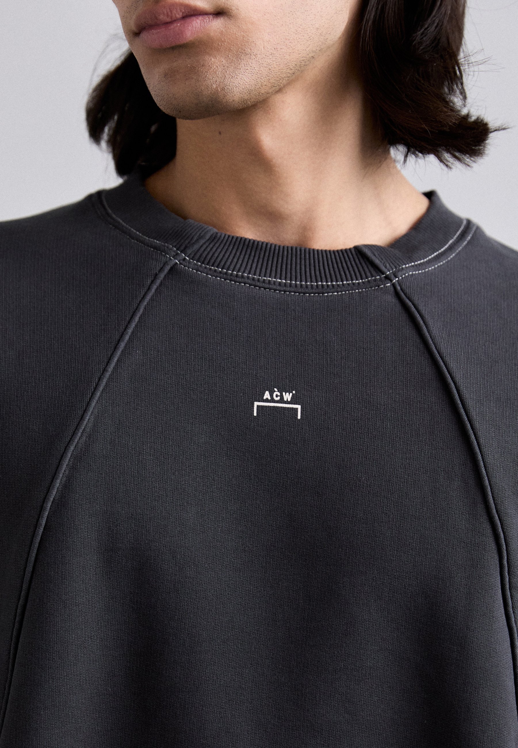 A-COLD-WALL* MILLBANK CREWNECK - Sweat-shirt - noir onyx