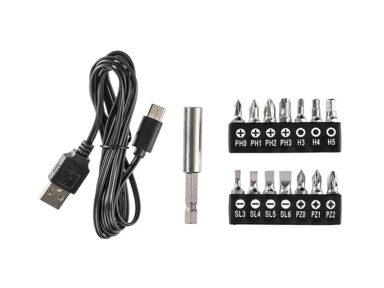 PARKSIDE® Batteridrevet skrutrekker PAS 4 D7, 4 V