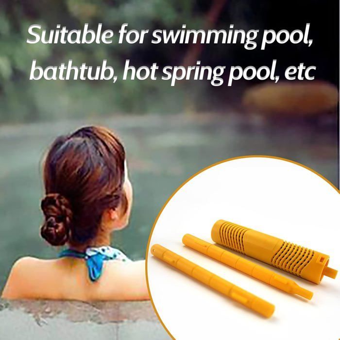 Confezione da 2 filtri minerali per spa e piscine. Durata: da 4 a 6 mesi. Cartuccia a lunga durata. Colore giallo.