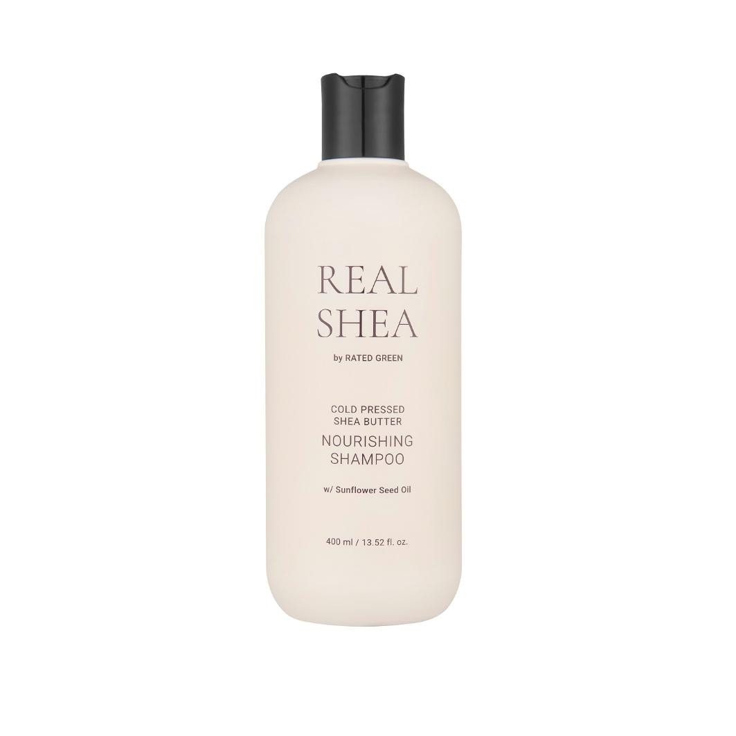 Rated Green Shampoo with real shea butter – nourishing – 400 ml