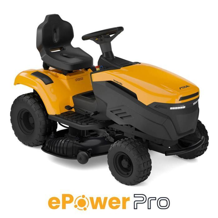 STIGA STIGA 398E TORNADO TRACTEUR DE PELOUSE, 56 V, 98 CM – BATTERIES MODULAIRES EPOWER PRO (NON INCL.), MULCHING – PELOUSES JUSQU'À