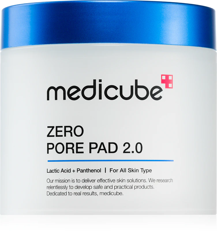 Exfoliační polštářky Medicube Zero Pore Pad 2.0 pro vyhlazení pokožky a zmenšení pórů