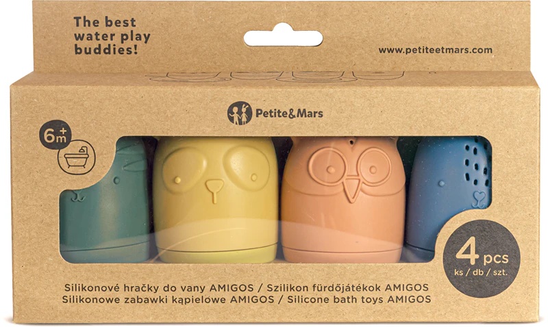 Petite&Mars Amigos ūdens rotaļlieta