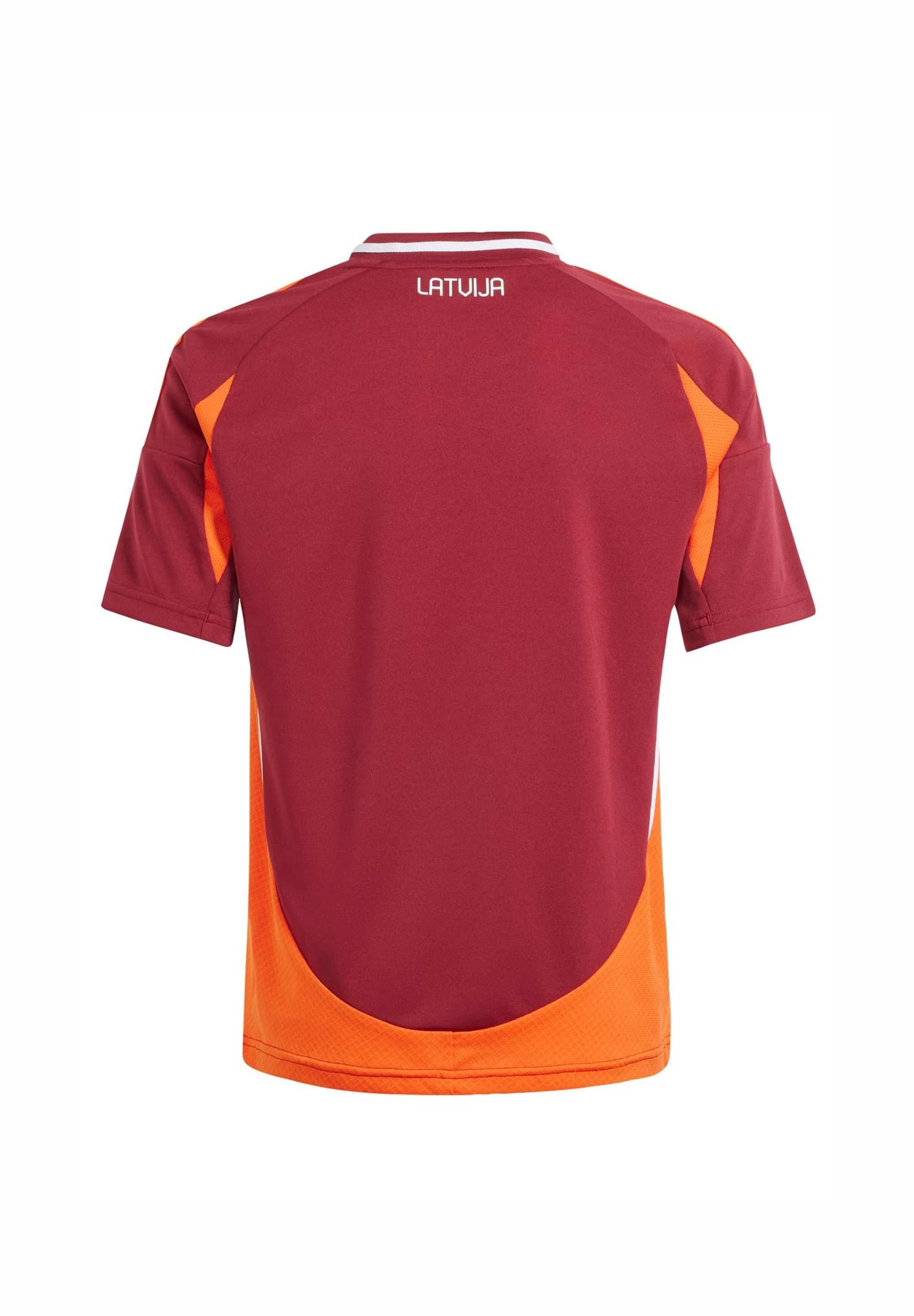 adidas Performance LATVIA HOME - Voetbalshirt - teamkleur bordeauxrood