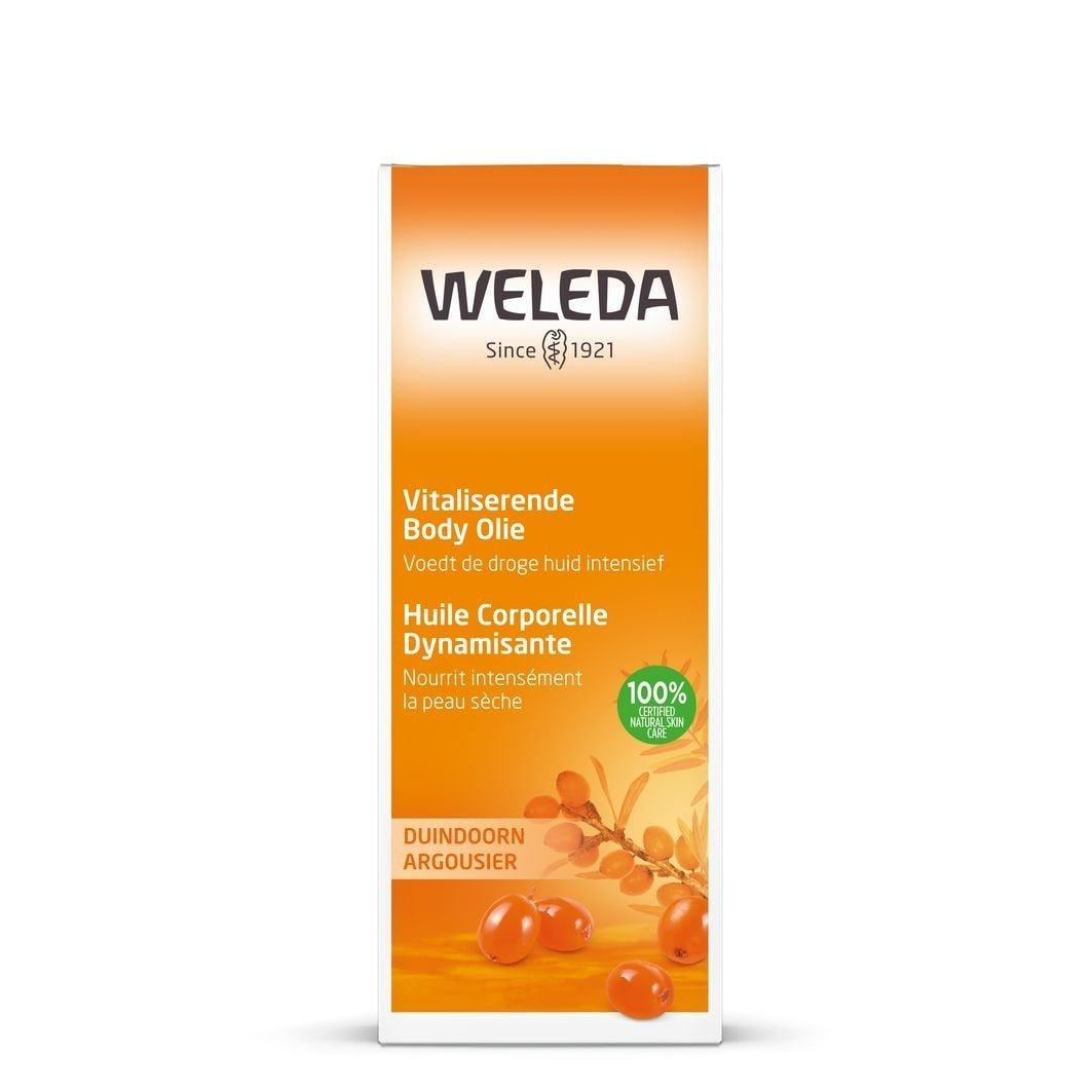 Weleda šaltalankių kūno aliejus, gaivinantis kūno aliejus, 100 ml