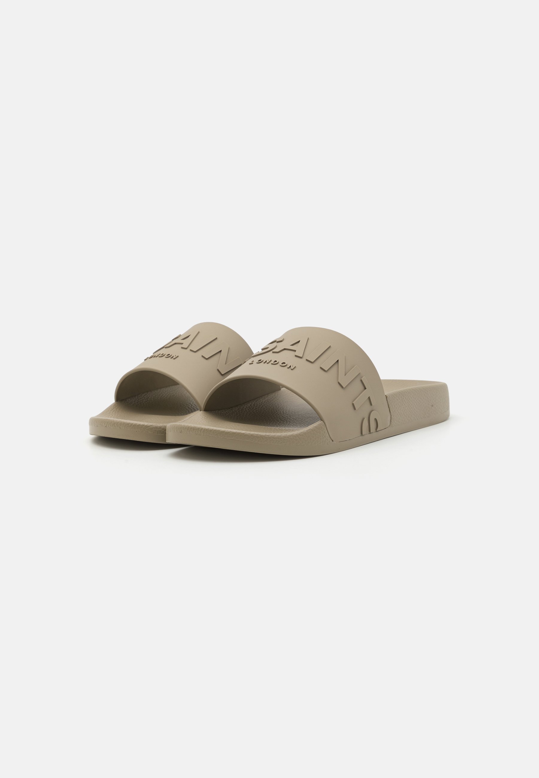 AllSaints BIGGY SLIDER - Zwembadglijbanen - steengrijs