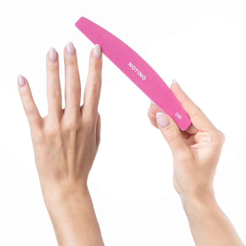 Lixa de Unhas Notino Arc Classic com duas granulações.