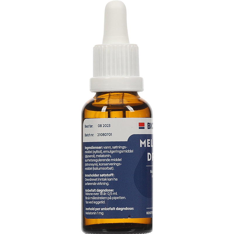 Biopharma Melatoniinitipat 30 ml Biopharma