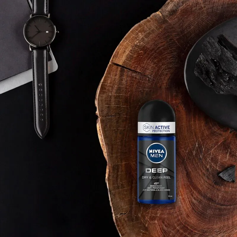 Nivea Men Deep Antyperspirant dla mężczyzn w roll-on