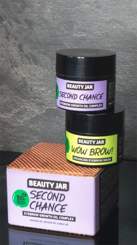 Óleo nutritivo para sobrancelhas Beauty Jar Second Chance