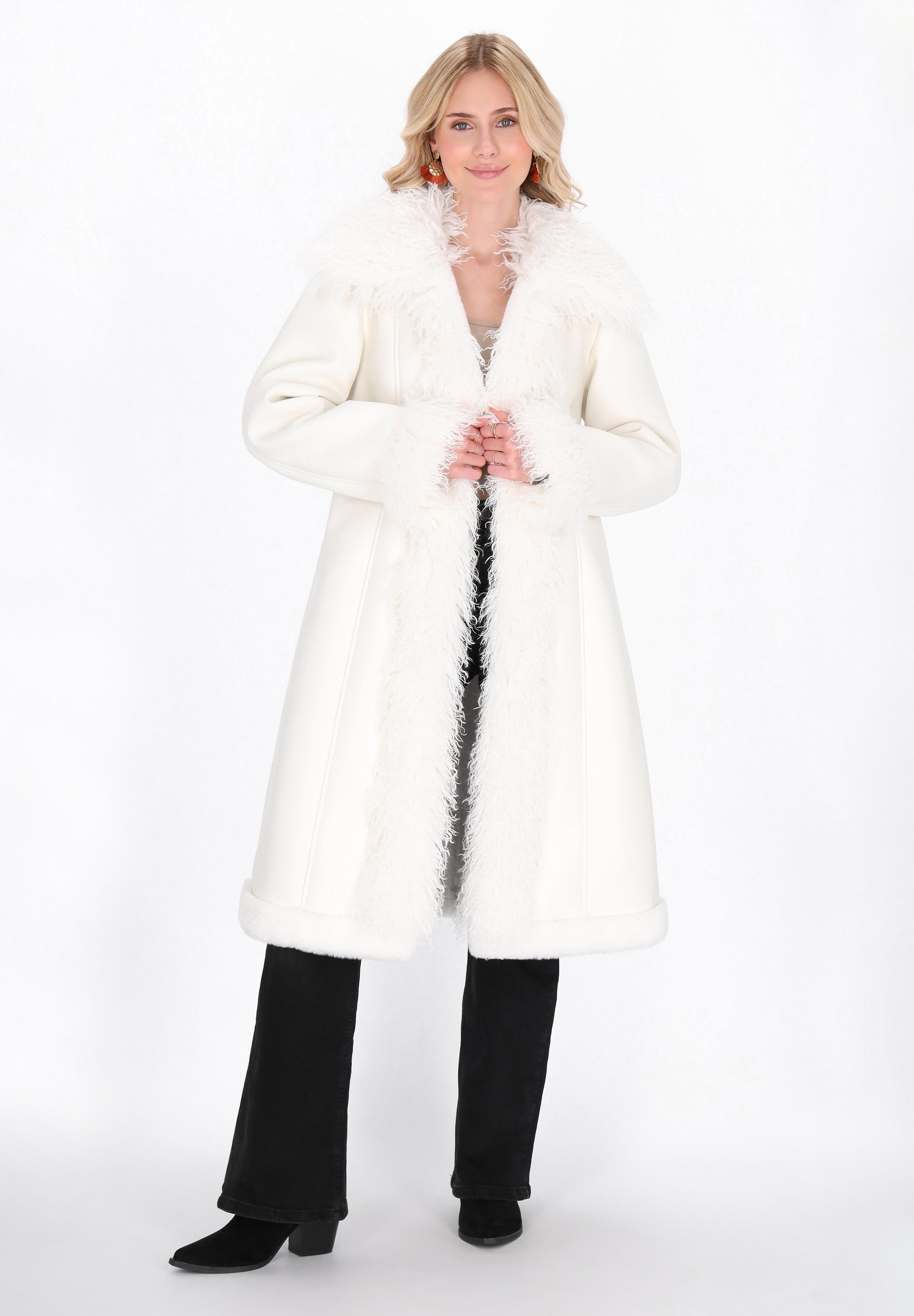 IZIA Vinterkåpe - offwhite