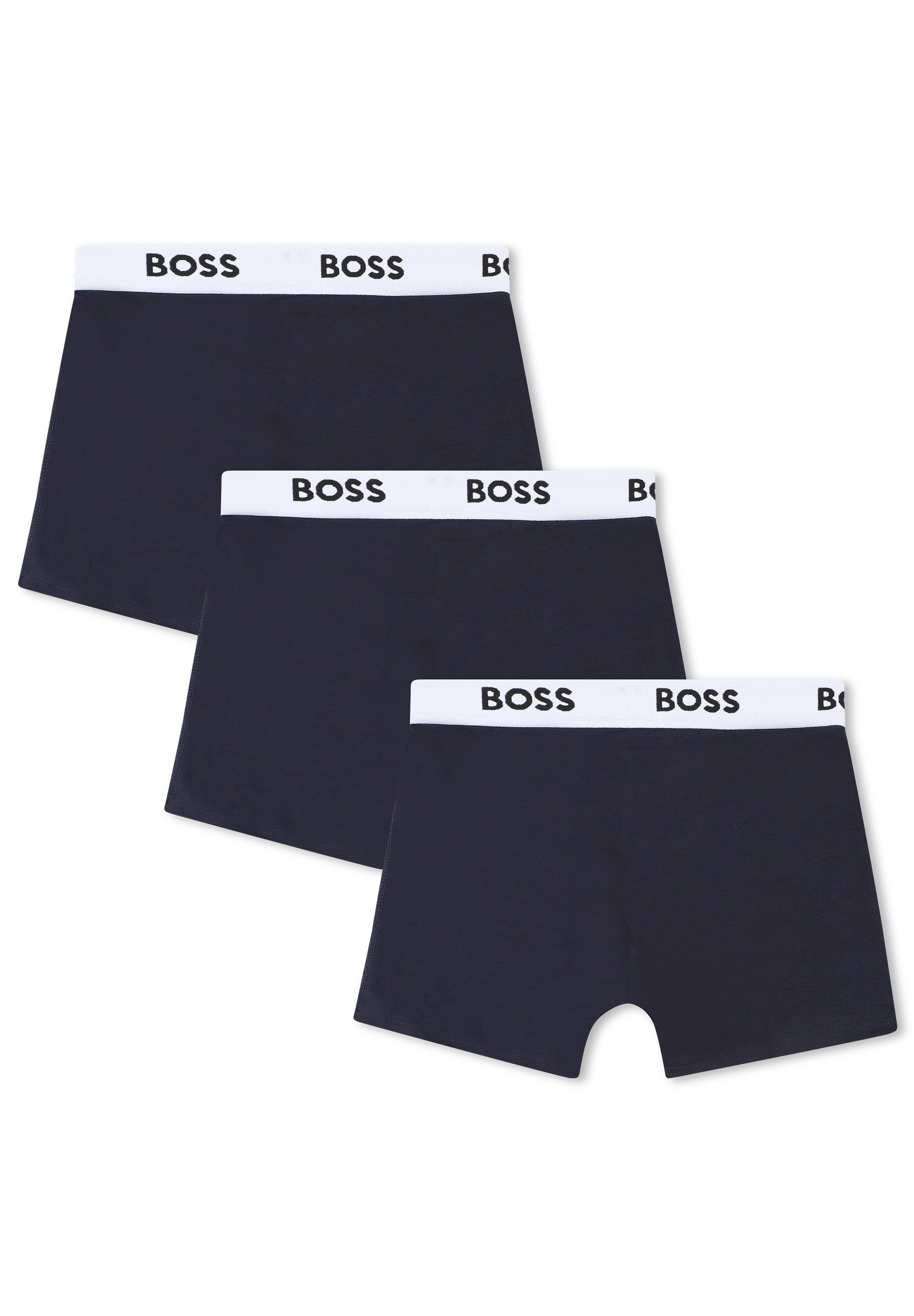 BOSS Kidswear 3-pack - Broeken - marineblauw