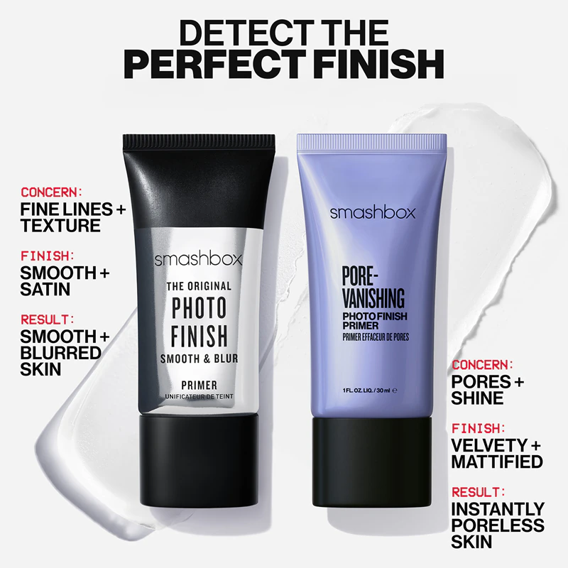 Smashbox Photo Finish Pore-Vanishing Primer: base de maquiagem de longa duração que minimiza os poros.