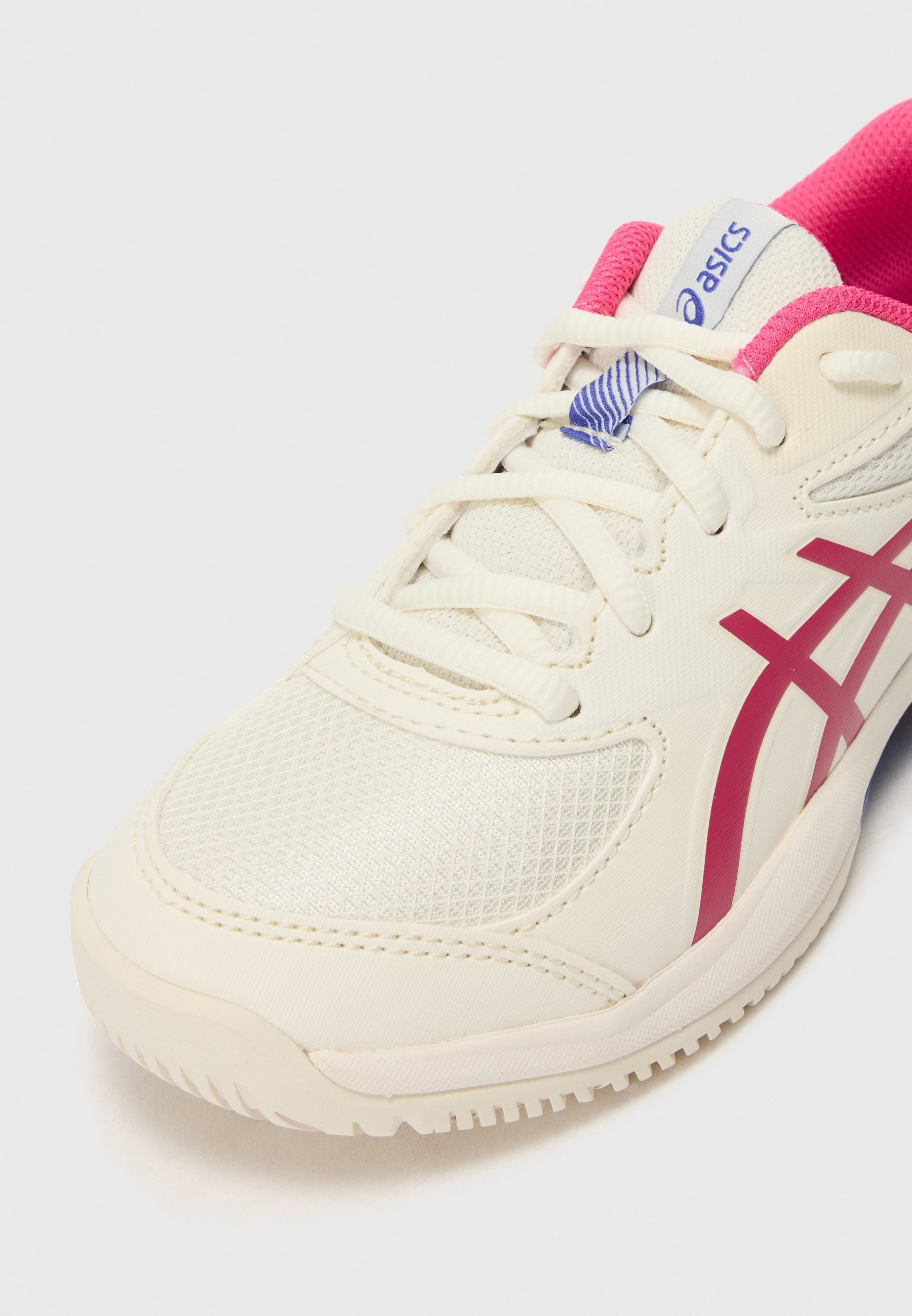 ASICS GEL GAME 10 UNISEX - Multicourt tennisschoenen - crème/felroze