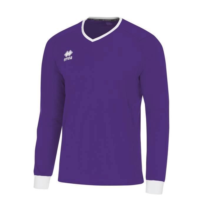 Maglia a maniche lunghe Errea Lennox Junior - Multisport - Bambino - Viola/Bianco