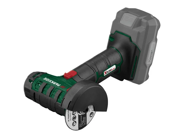 Polizor unghiular fără fir PARKSIDE® PWSAM 20-Li A1, 20 V