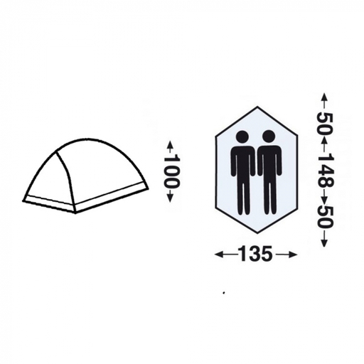  North Star Fiets 2 Tent