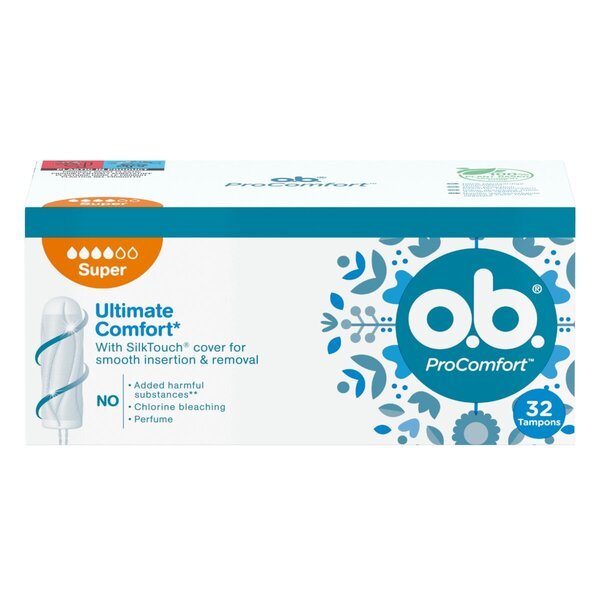 ob Procomfort Super tamponi<br>32 iepakojumi