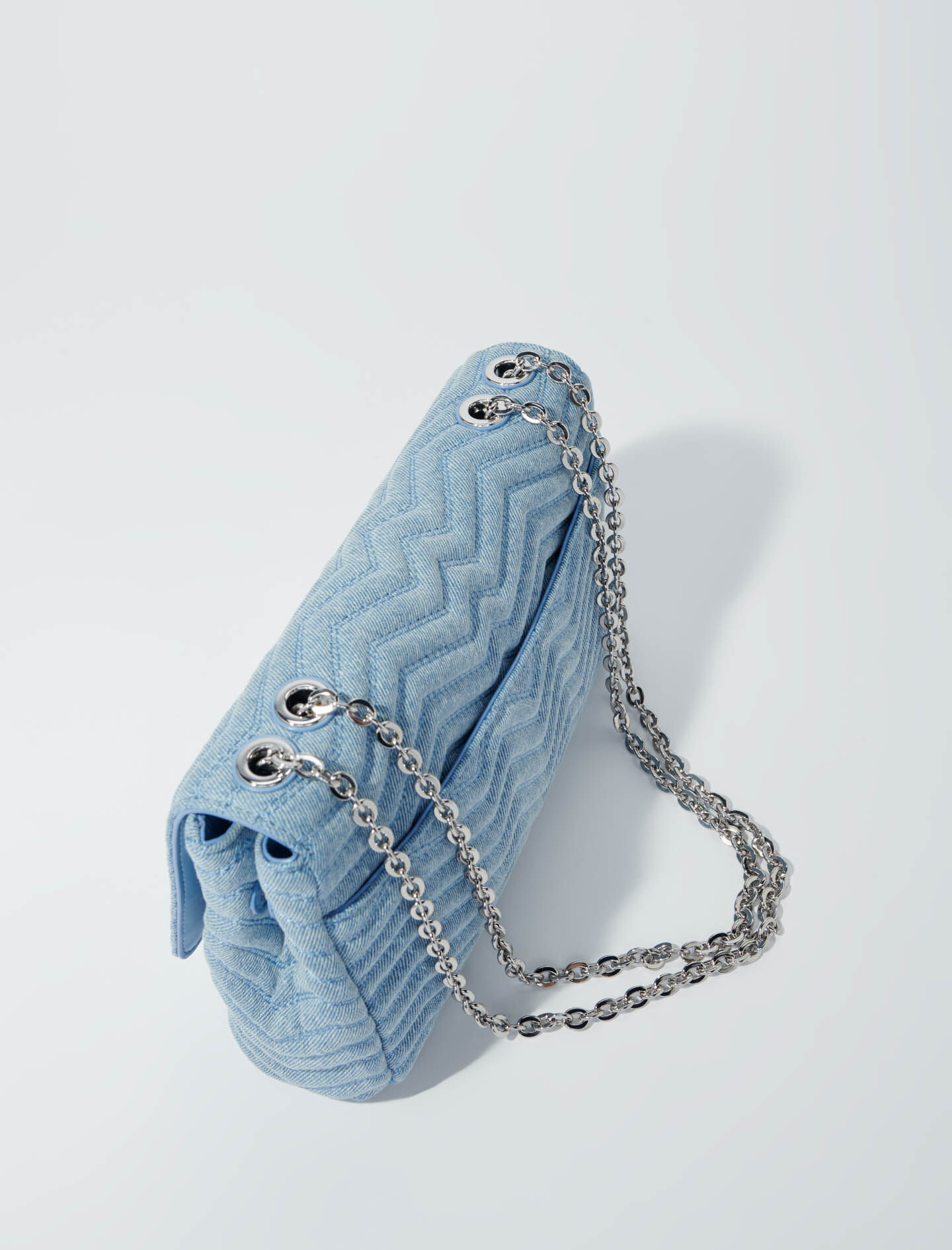 Cloverbloom farkkulaukku - Denim Blue