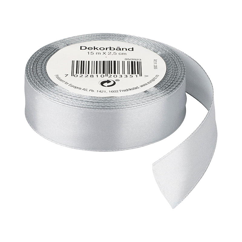 Nastro di raso per la casa, 15 m x 25 mm