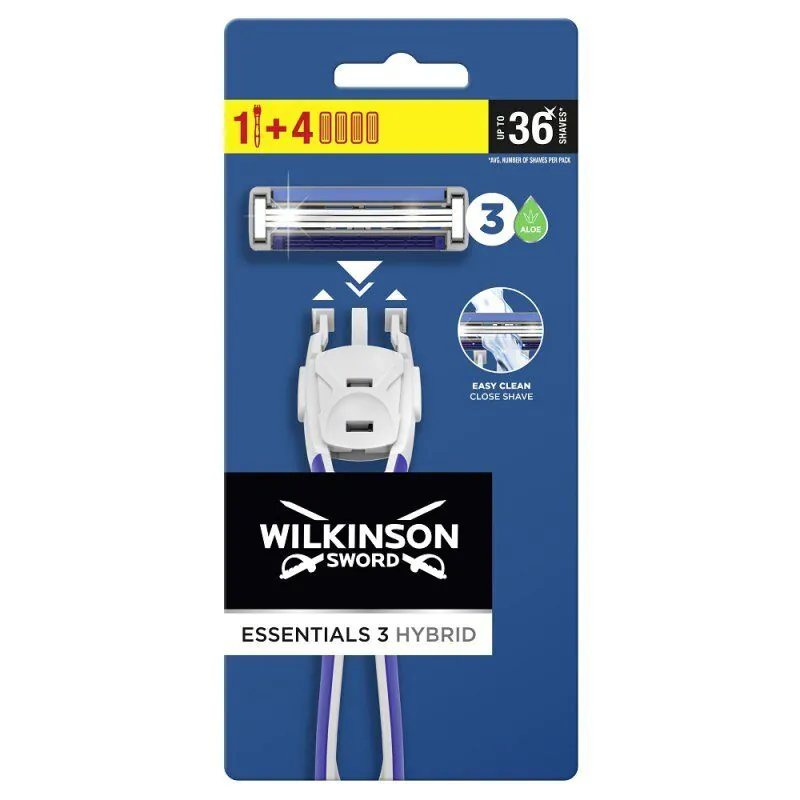 Wilkinson Essential 3 Hybrid maszynka do golenia 1szt