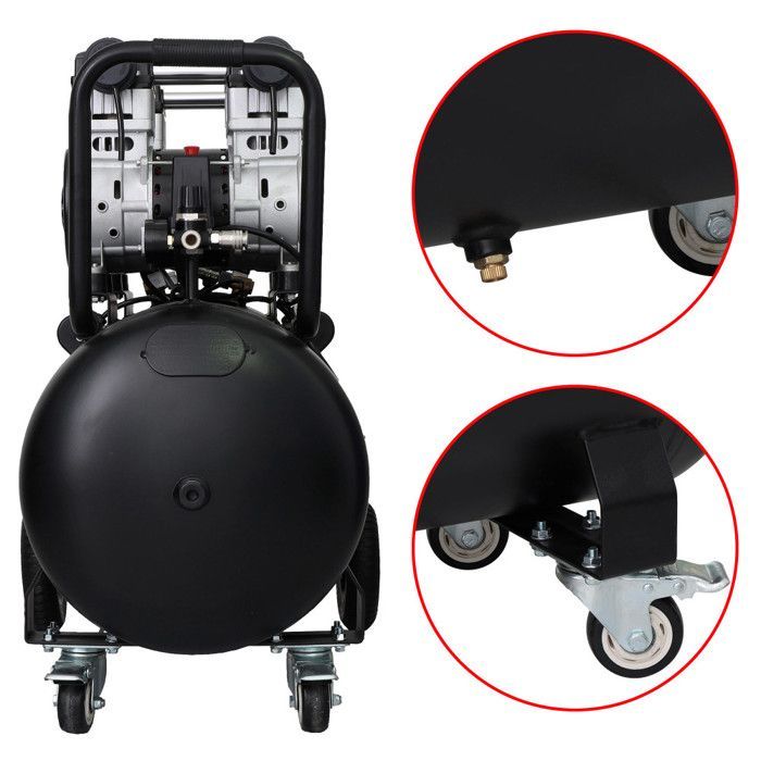 Compresseur 4 cylindres silencieux 100L
