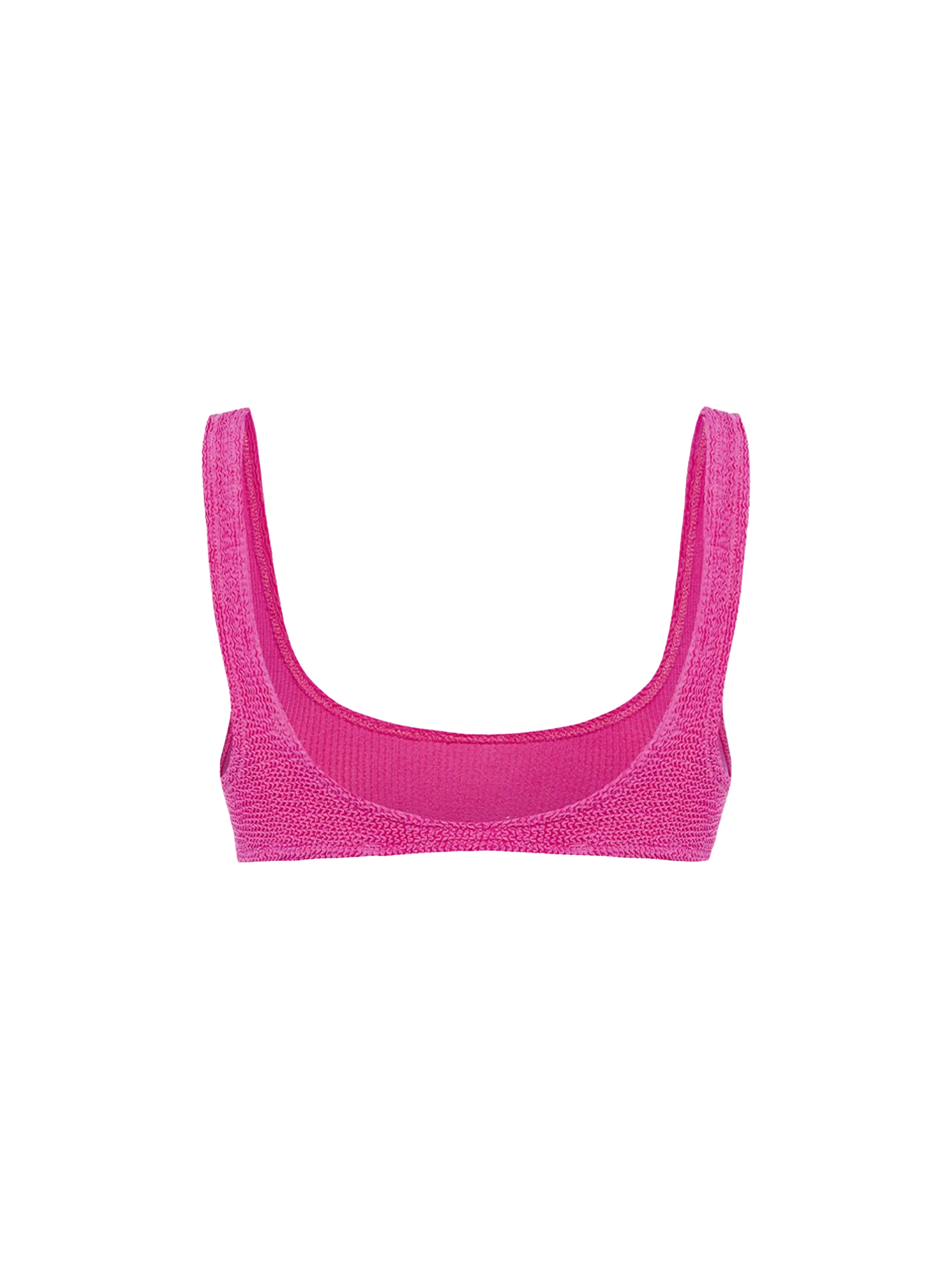 Naima klassieke roze crêpe bralette voor dames