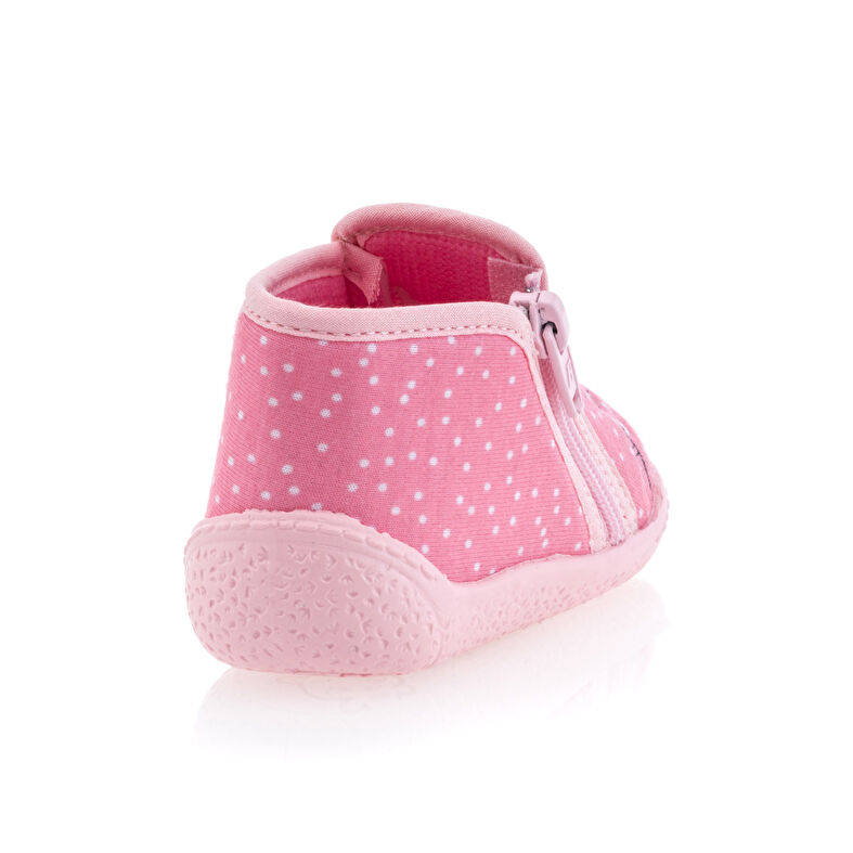Pantuflas rosas para bebé niña