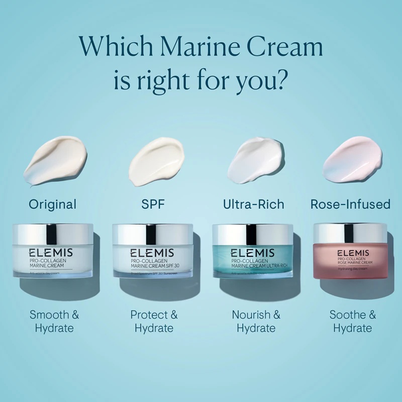 Dnevna krema proti gubam Elemis Pro-Collagen Marine Cream