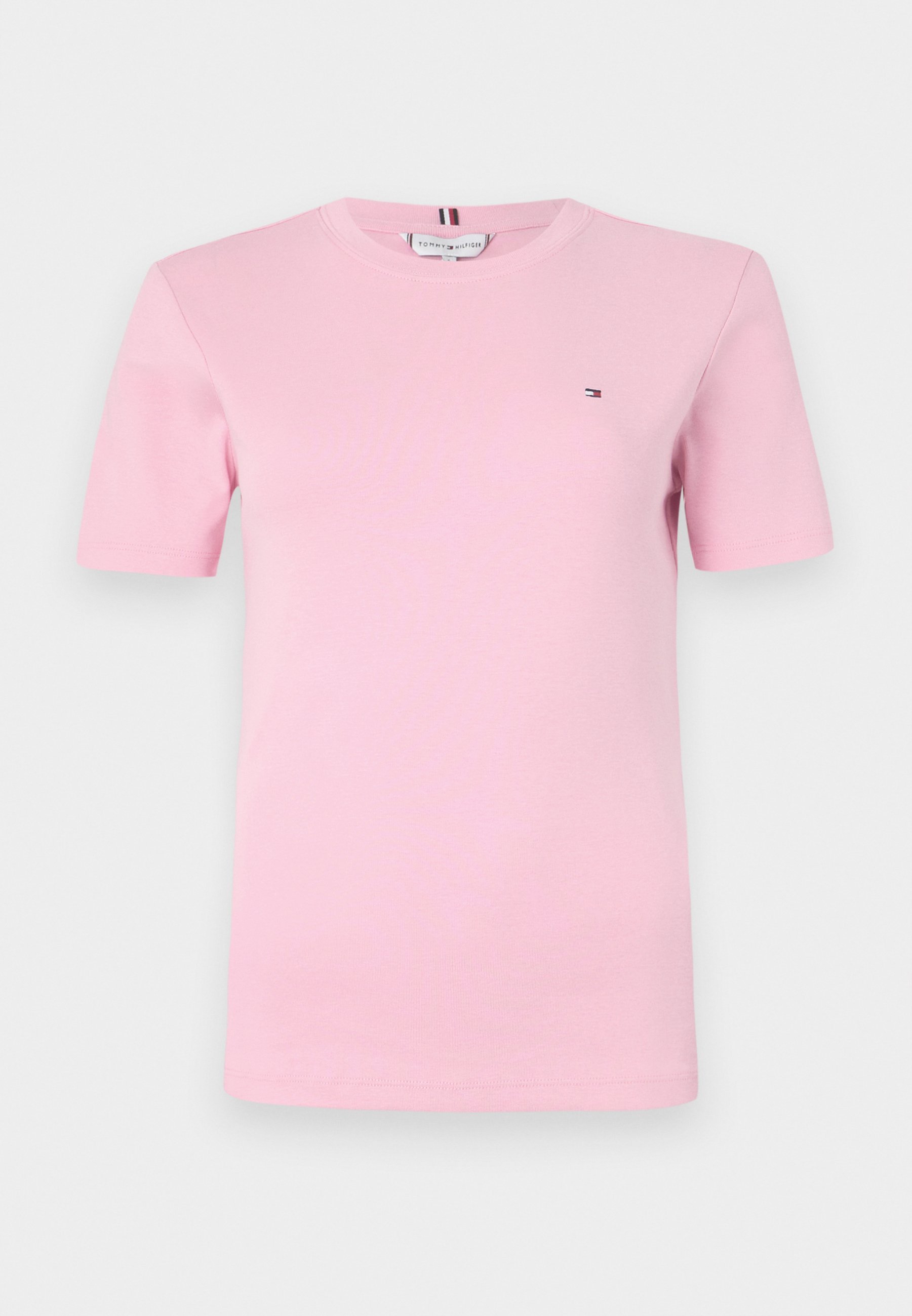 Tommy Hilfiger SLIM CODY - T-shirt met print - klassiek roze