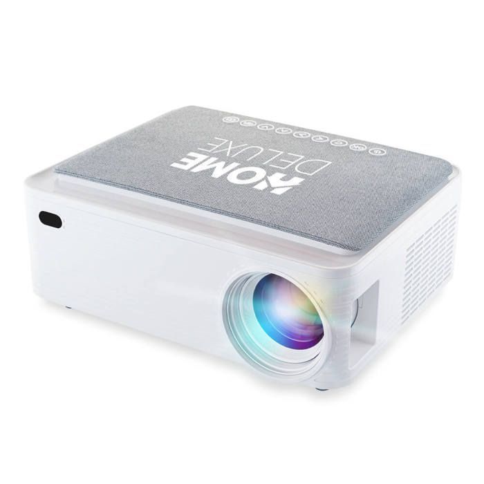 Projetor LINO 4K HOME DELUXE - 400 ANSI Lumens - Com tela e suporte