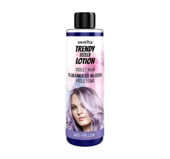 VENITA TRENDY COLOR LOTION PŁUKANKA DO WŁOSÓW VIOLET 200ML