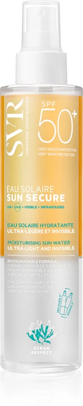 SVR Sun Secure drėkinamasis vandens purškiklis nuo saulės